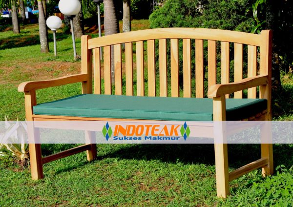 Cushion For Teak Java Bench Oval Back Top 150CM