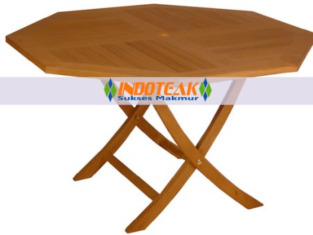 Octagonal Folding Table 120CM