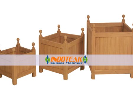 Teak Flower Box