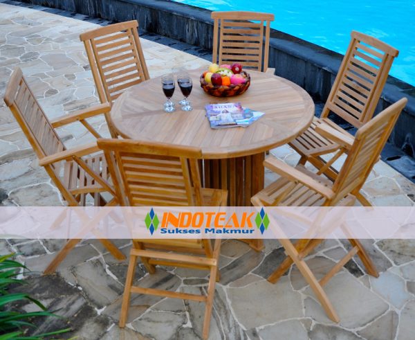 Garden Dinning Furniture Fixed Table